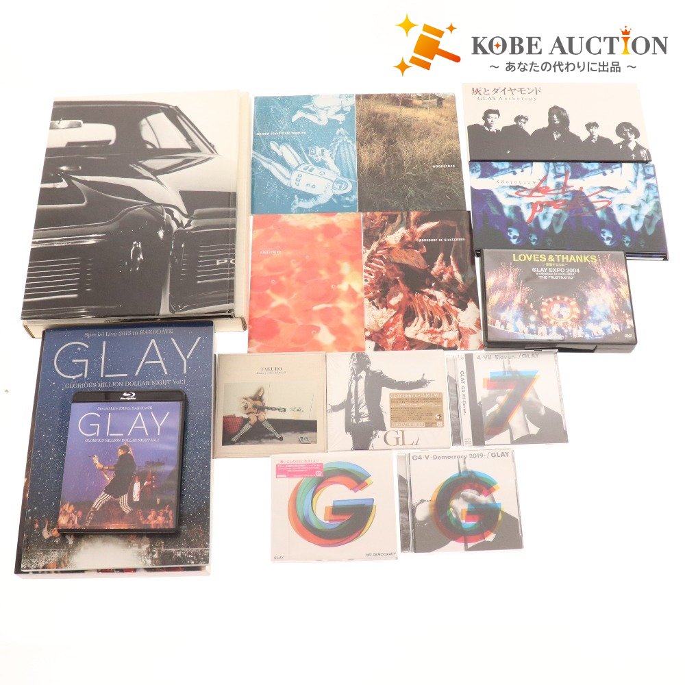 ■ GLAY グレイ 写真集 DVD CD ブルーレイ 10点セット まとめ売り スペシャルライブ2013 life record in america 未開封含む