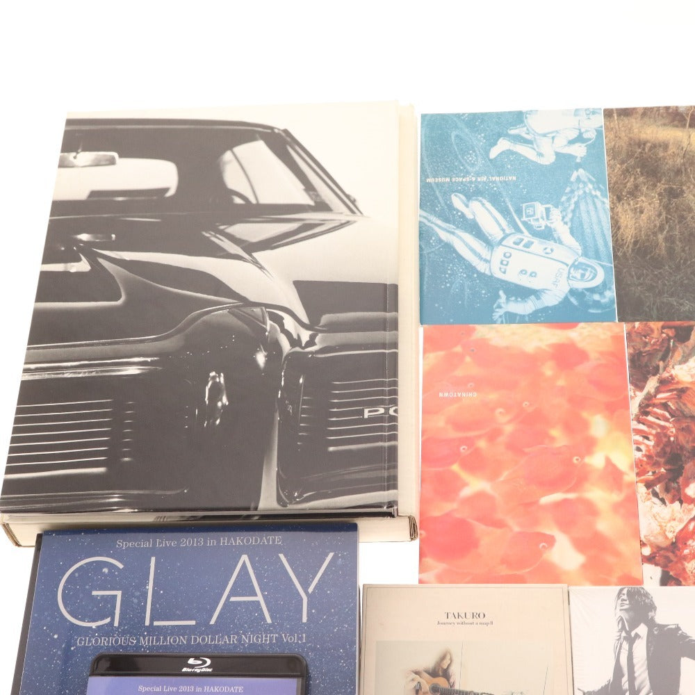 ■ GLAY グレイ 写真集 DVD CD ブルーレイ 10点セット まとめ売り スペシャルライブ2013 life record in america 未開封含む