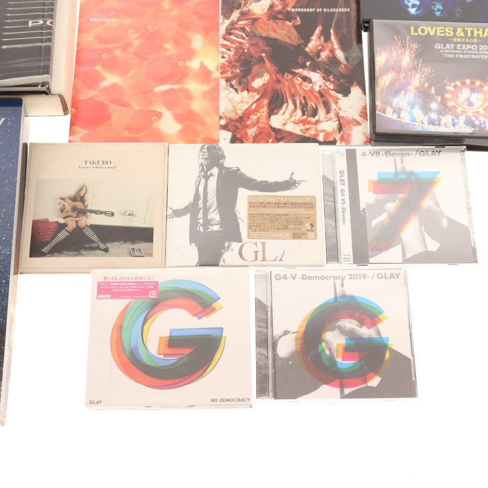 ■ GLAY グレイ 写真集 DVD CD ブルーレイ 10点セット まとめ売り スペシャルライブ2013 life record in america 未開封含む