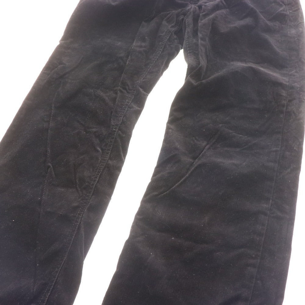 ■ バーバリーブラックレーベル パンツ ボトムス コーデュロイ メンズ 79 ブラック