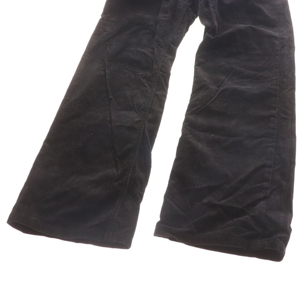 ■ バーバリーブラックレーベル パンツ ボトムス コーデュロイ メンズ 79 ブラック