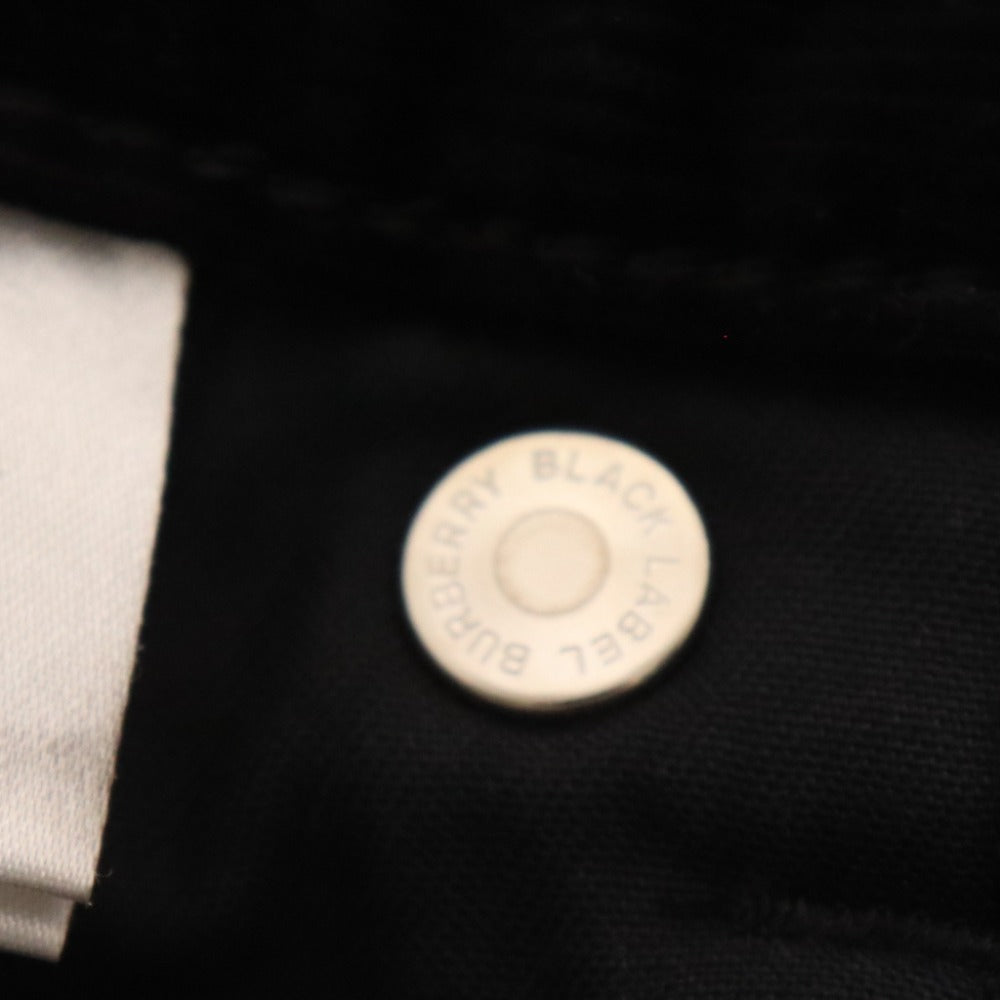 ■ バーバリーブラックレーベル パンツ ボトムス コーデュロイ メンズ 79 ブラック