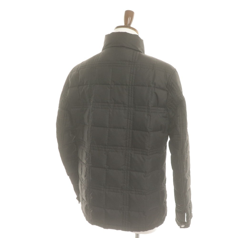 ■ バーバリー ブラックレーベル ダウンジャケット 長袖 BMP11-722-09 キルティング ホワイトグース メンズ L ブラック