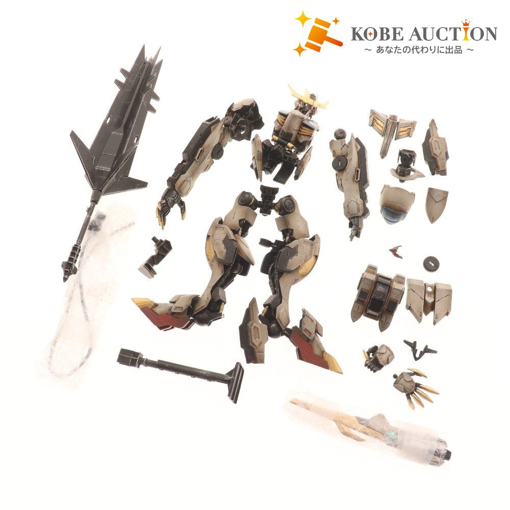 ■ バンダイガンダムプラモデル 1/100 フルメカニクス ガンダムバルバトスルプスレクス ウェザリング 塗装済み 完成品