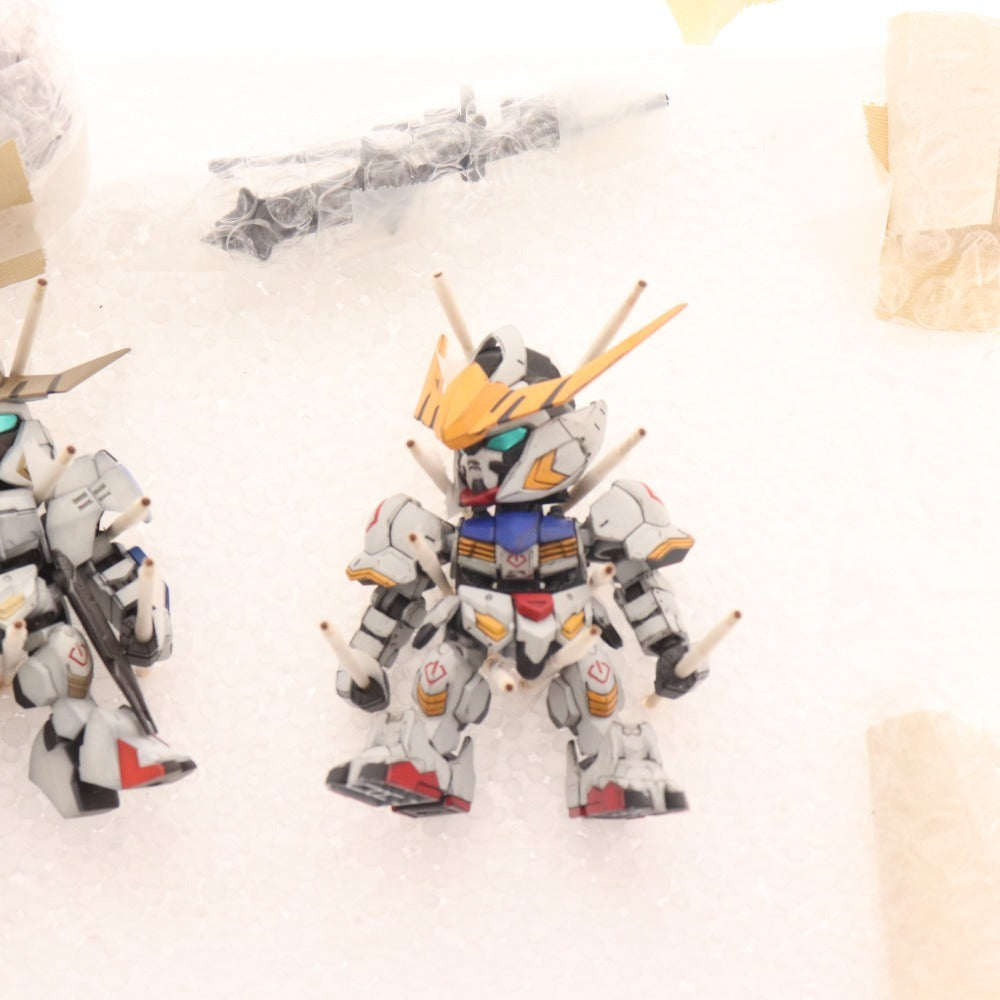 ■ SDガンダム プラモデル 4点セット まとめ売り BB戦士 バルバトス バルバトスルプスレクス 1/100 塗装済み 換装用パーツ付 完成品