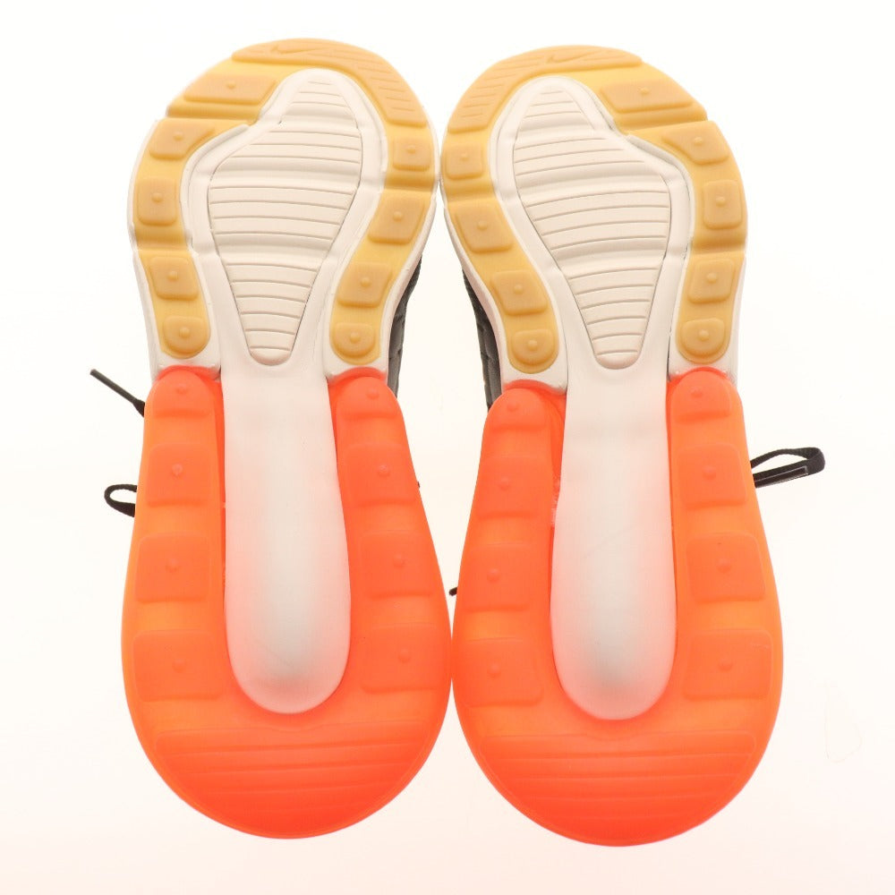 ■ Nike sneakers shoes Air Max 270 men's 24.5cm black orange unused