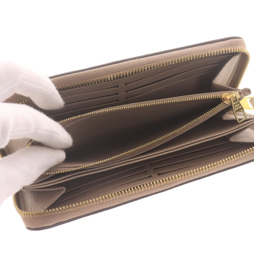 ■ ルイヴィトン 長財布 M69794 ジッピーウォレット ラウンドファスナー モノグラム カーフレザー レディース ライトベージュ 箱付き