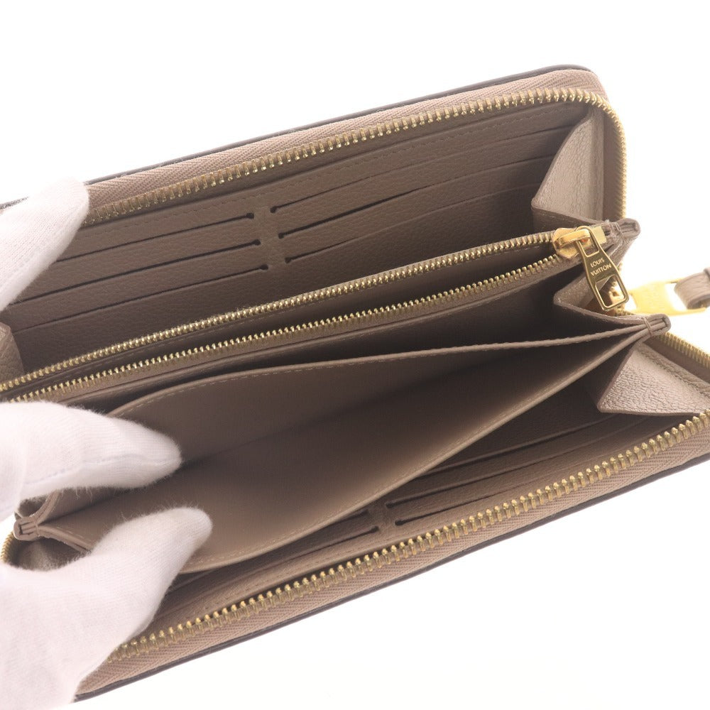 ■ ルイヴィトン 長財布 M69794 ジッピーウォレット ラウンドファスナー モノグラム カーフレザー レディース ライトベージュ 箱付き