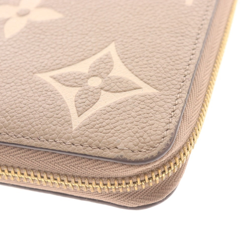 ■ ルイヴィトン 長財布 M69794 ジッピーウォレット ラウンドファスナー モノグラム カーフレザー レディース ライトベージュ 箱付き