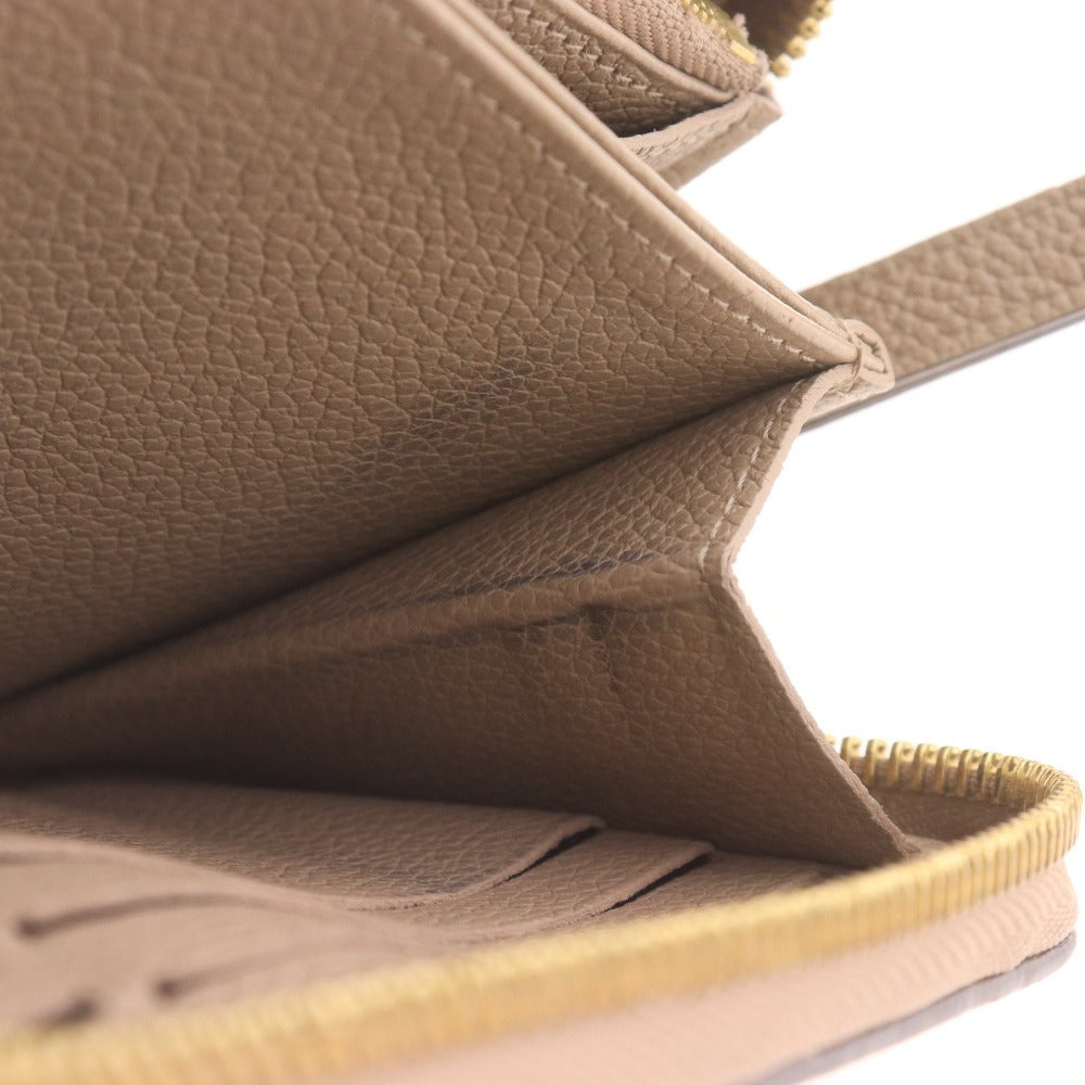 ■ ルイヴィトン 長財布 M69794 ジッピーウォレット ラウンドファスナー モノグラム カーフレザー レディース ライトベージュ 箱付き