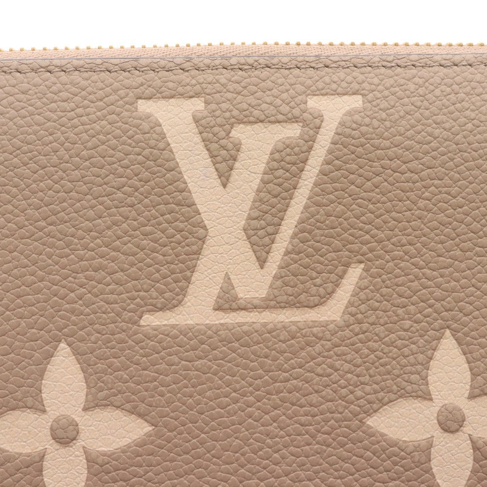 ■ ルイヴィトン 長財布 M69794 ジッピーウォレット ラウンドファスナー モノグラム カーフレザー レディース ライトベージュ 箱付き