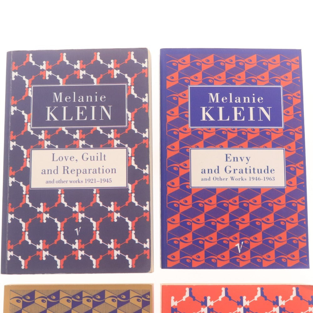 ■ Melanie Klein, all 4 volumes, bundled, book, paperback, psychoanalyst, child analysis, psychology
