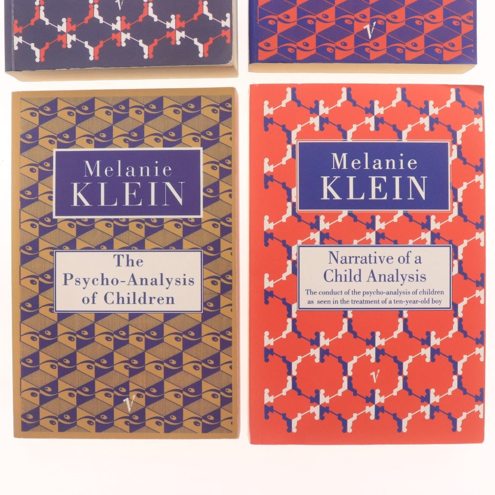 ■ Melanie Klein, all 4 volumes, bundled, book, paperback, psychoanalyst, child analysis, psychology
