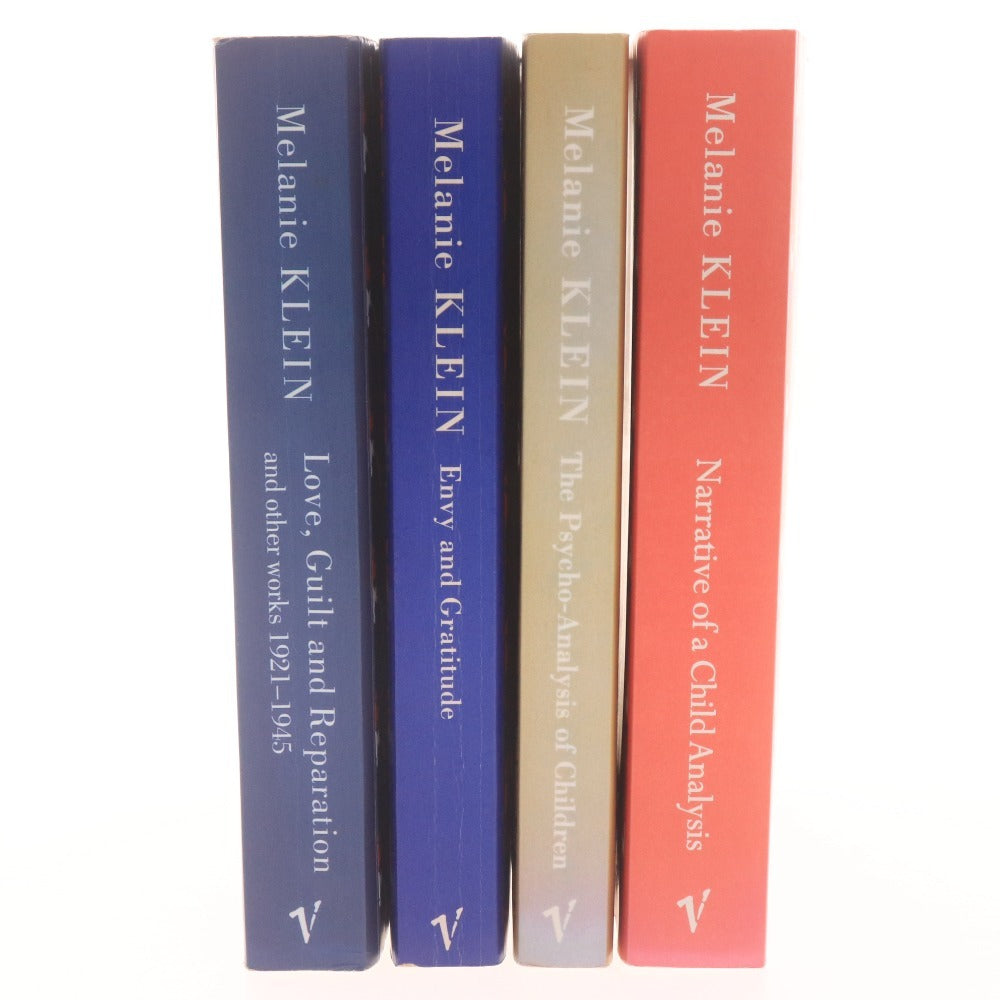 ■ Melanie Klein, all 4 volumes, bundled, book, paperback, psychoanalyst, child analysis, psychology