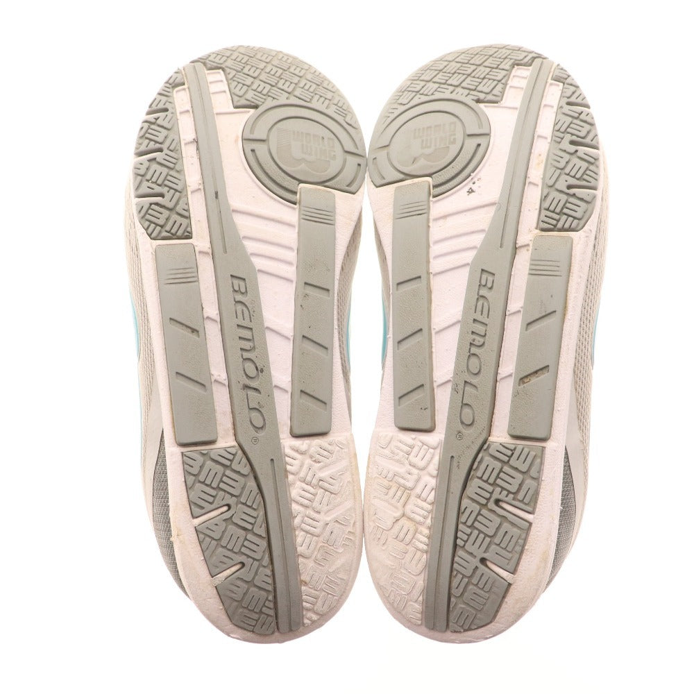 ■ Bimoro World Wing Sneakers Training Shoes Men's 24cm Gray Accessories Included