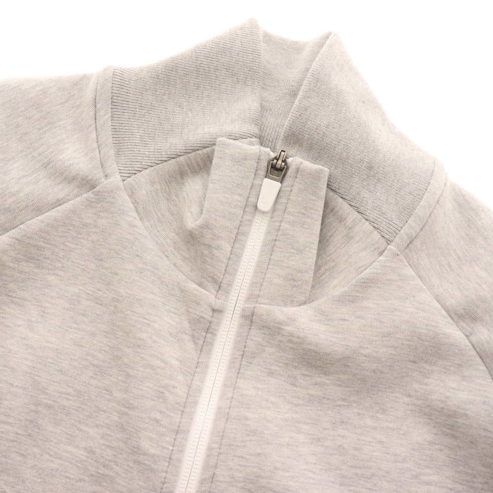 ■ ラコステ スエットシャツ 長袖 トップス ハイネック フルジップ メンズ M グレー タグ付き 未使用