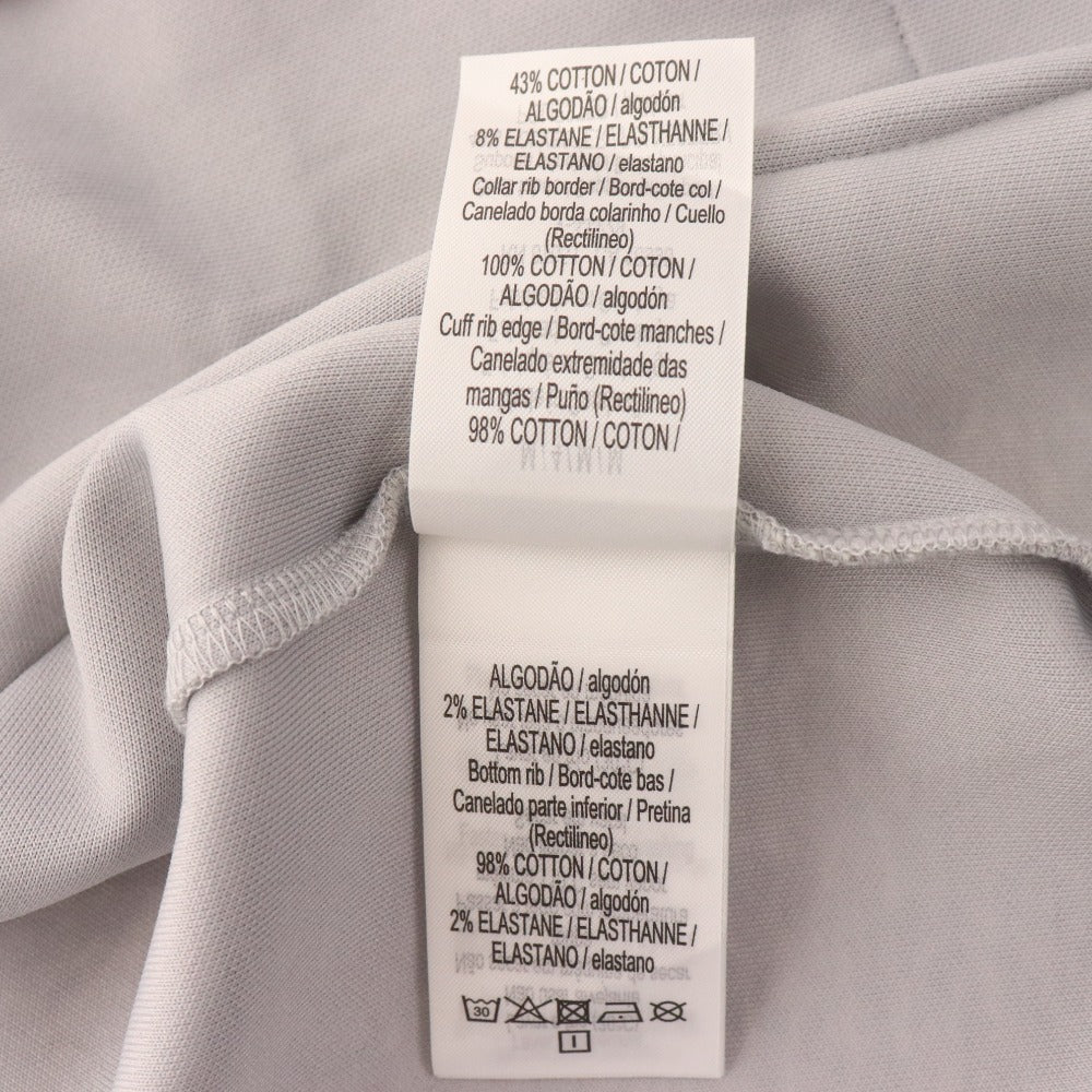 ■ ラコステ スエットシャツ 長袖 トップス ハイネック フルジップ メンズ M グレー タグ付き 未使用