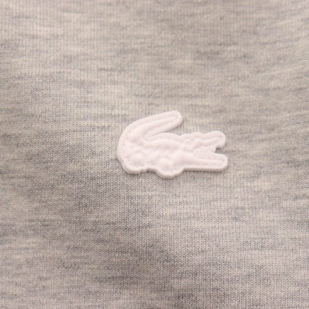 ■ ラコステ スエットシャツ 長袖 トップス ハイネック フルジップ メンズ M グレー タグ付き 未使用