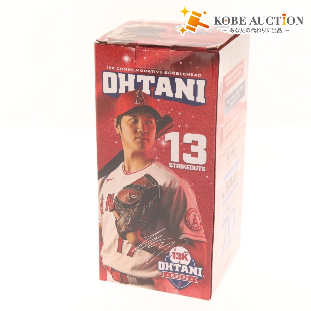 ■ エンゼルス 大谷翔平 フィギュア ボブルヘッド 2022/6/22 13奪三振達成記念 球場配布 野球 非売品 箱付き 未使用