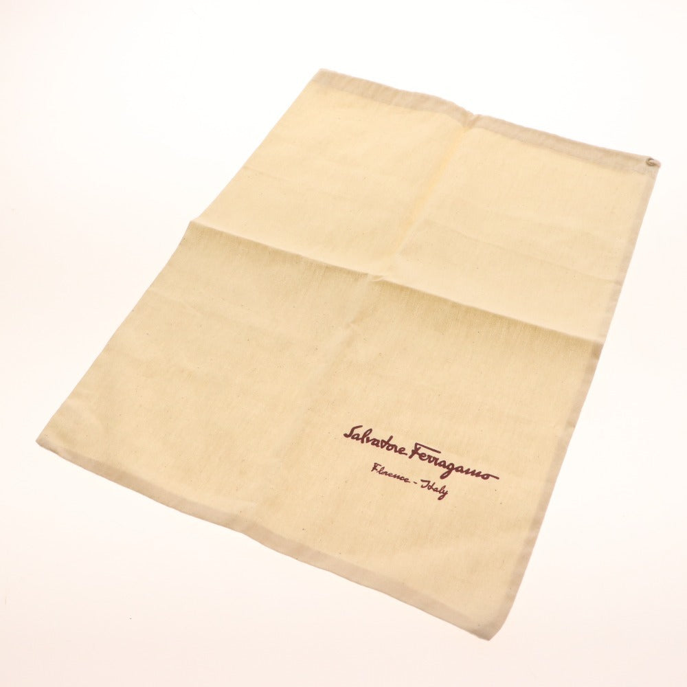 ■ サルヴァトーレフェラガモ トングサンダル ラバーシューズ 靴 リボン ロゴ レディース 6 ピンク 袋付き