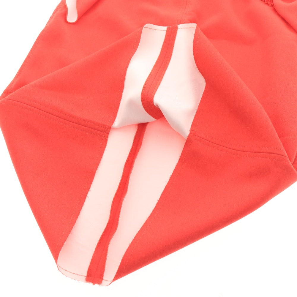 ■ MSGM エムエスジーエム ワンピース ノースリーブ トップス ボトムス フリル ひざ丈 レディース 42 （9号 M～L相当）レッド