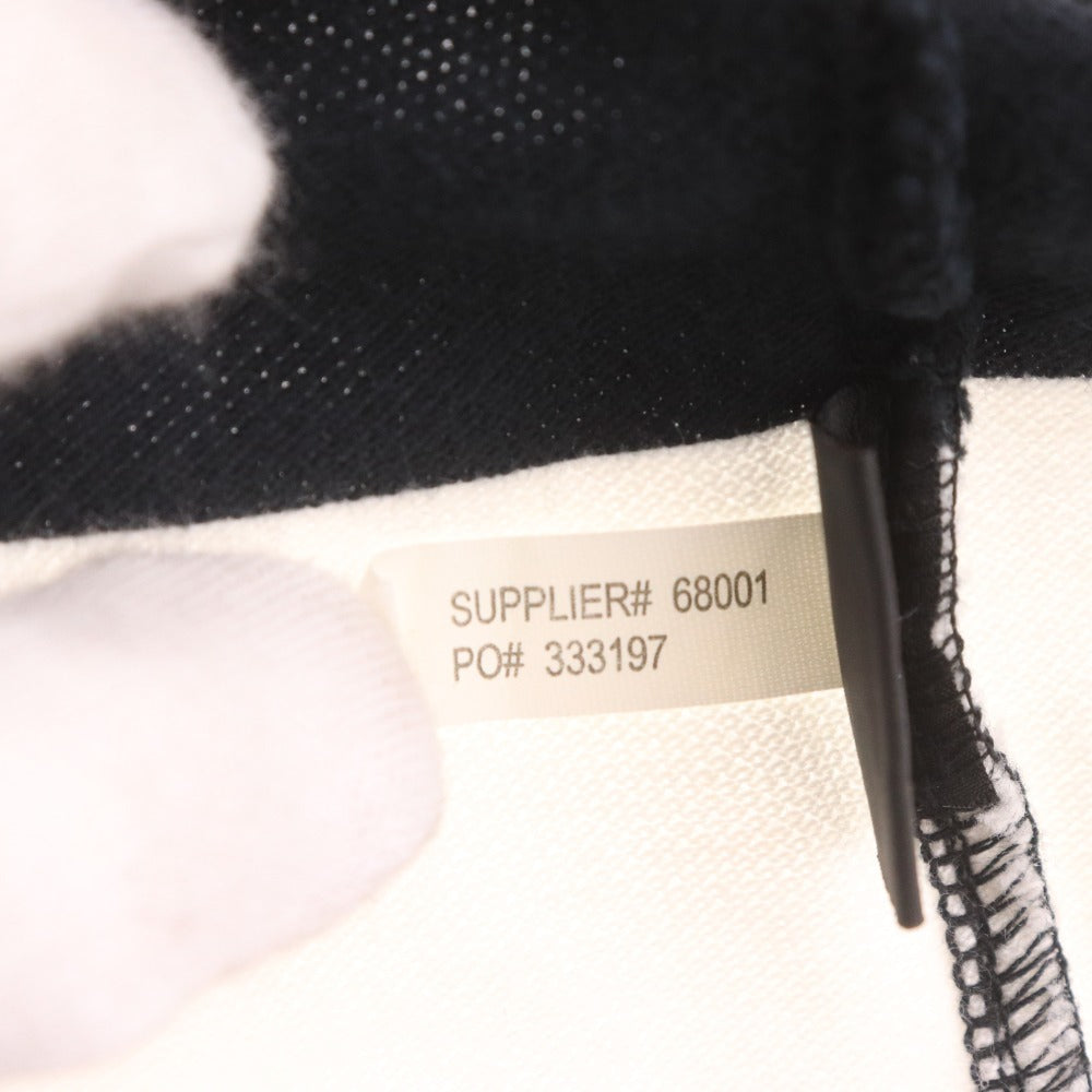 ■ ポロラルフローレン ポロシャツ 半袖 トップス 襟ボタン ボーダー柄 ロゴ メンズ レディース XL 白黒 ホワイト ブラック