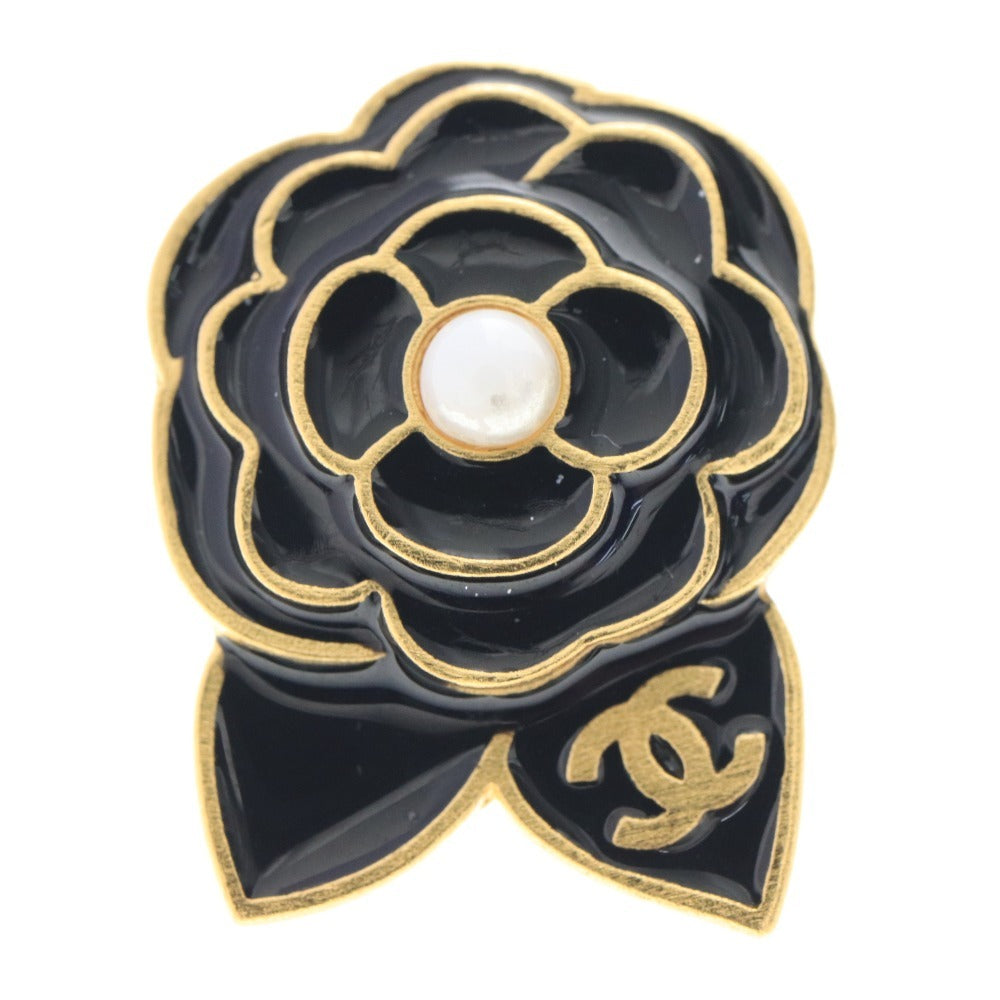 ■ シャネル ブローチ 3点セット まとめ売り カメリア 花 ヒール パンプス パール ココマーク 総重量20g ゴールド ブラック 付属品付き