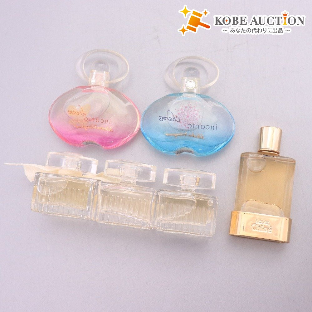 ■ クロエ フェラガモ 香水 6点セット まとめ売り ラブ クロエ オードパルファム インカント チャーム ドリーム オーデトワレ 5ml 未使用