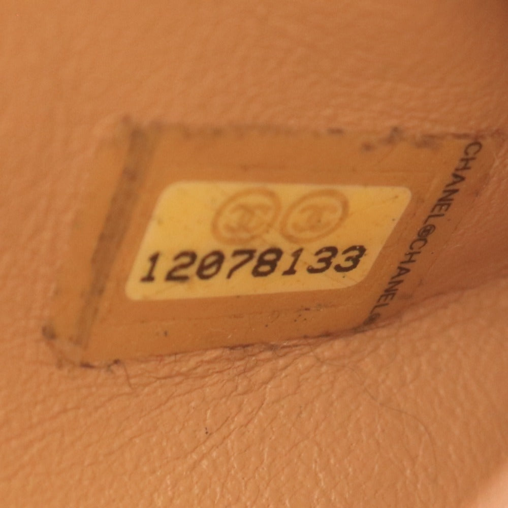 ■ シャネル ショルダーバッグ 鞄 マトラッセ チェーン ラムスキン ココマーク シルバー金具 イタリア製 2008年購入 レディース ピンク系