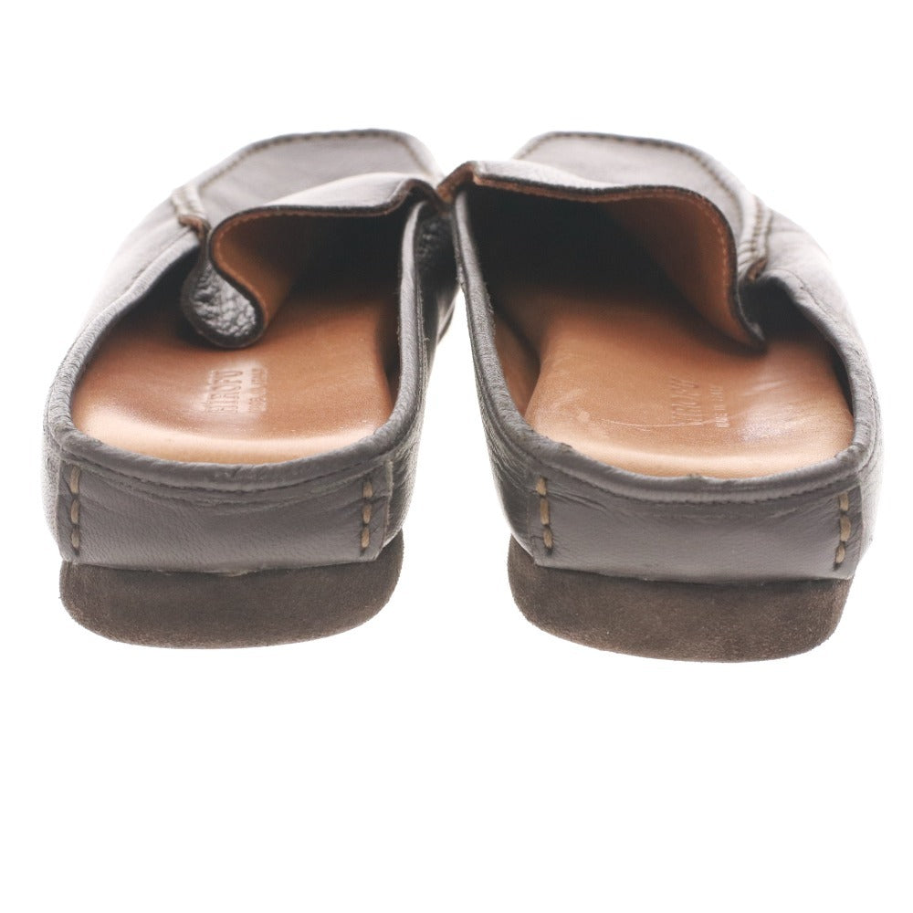 ■ ヒロフ ローファー シューズ 靴 レザー メンズ 44 （29cm相当） ブラウン 袋付き