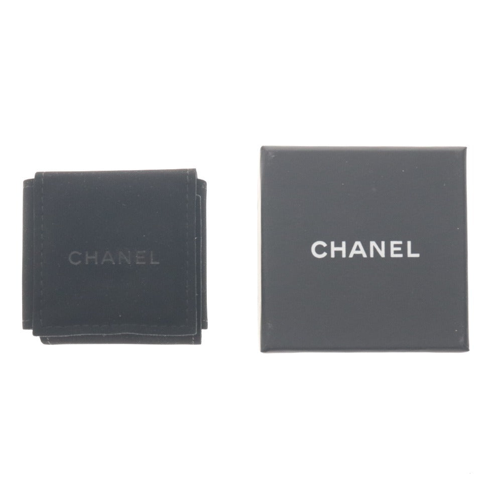 ■ CHANEL シャネル イヤリング イヤーカフ アクセサリー 丸形 クローバー レディース グリーン ゴールド 箱付き