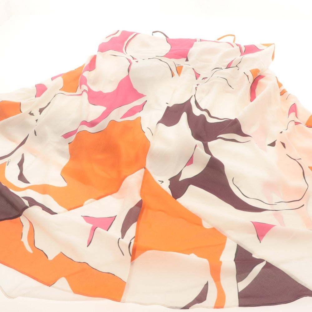 ■ Diane von Furstenberg Long Dress Cami Dress Silk Women's 0 (equivalent to size 9) Pink Orange White Unused