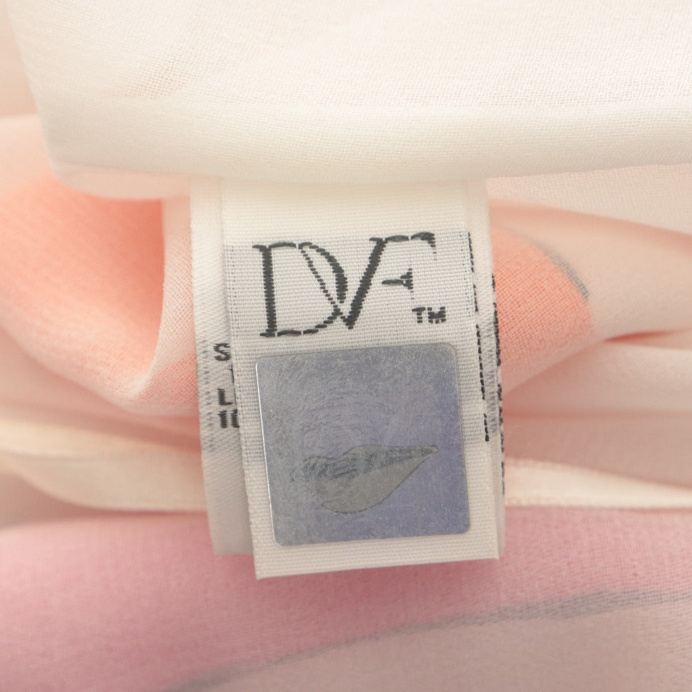 ■ Diane von Furstenberg Long Dress Cami Dress Silk Women's 0 (equivalent to size 9) Pink Orange White Unused
