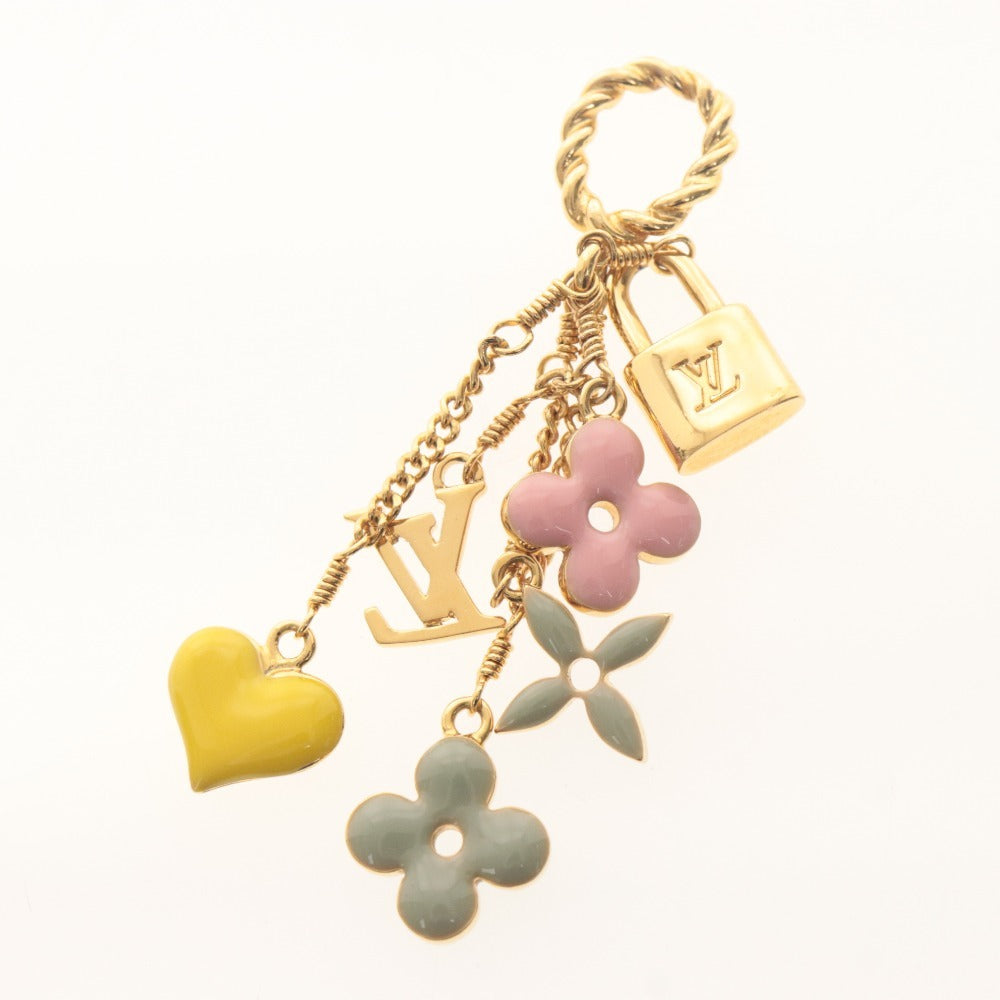 ■ ルイヴィトン ネックレス パンダンティフ スウィート モノグラム ペンダント アクセサリー チャーム レザー紐 未使用 袋付き