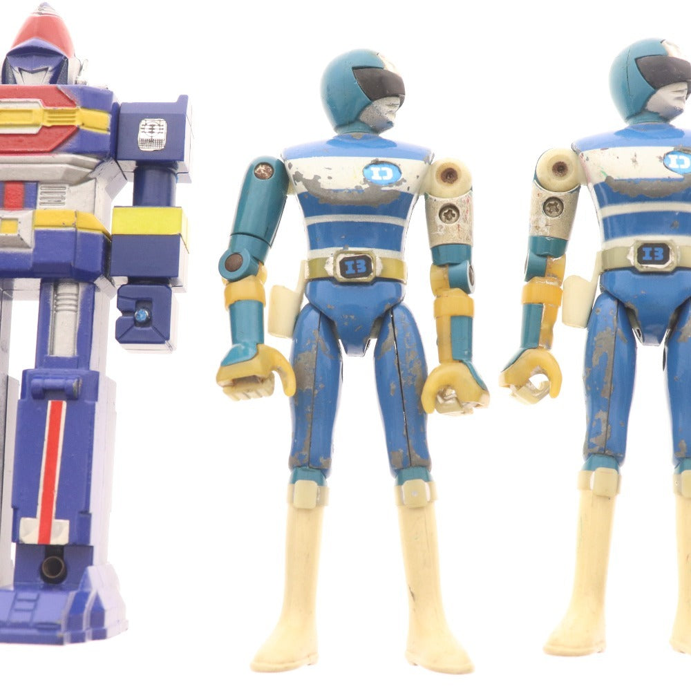 ■ 超合金 6点セット まとめ売り シャリバン デンジマン エバポリスカー ダイナロボ サテライザー