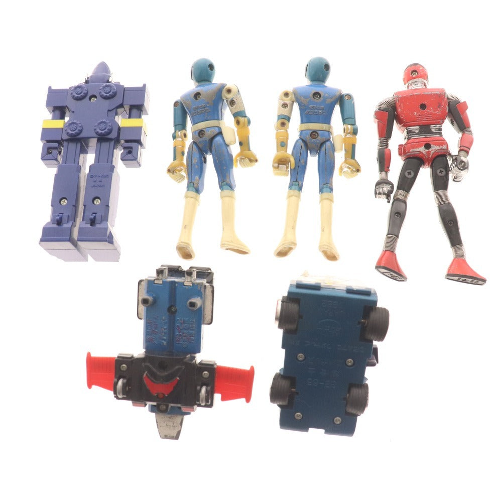 ■ 超合金 6点セット まとめ売り シャリバン デンジマン エバポリスカー ダイナロボ サテライザー
