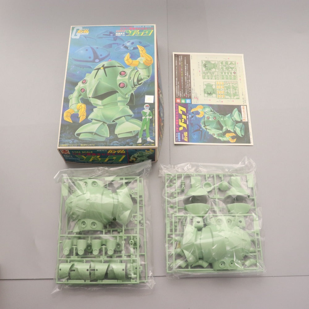 ■ 旧バンダイ 機動戦士ガンダム プラモデル 5点セット まとめ売り リックドム ゲルググ 等 バンザイマーク 1/144 箱付き 未組立 未使用
