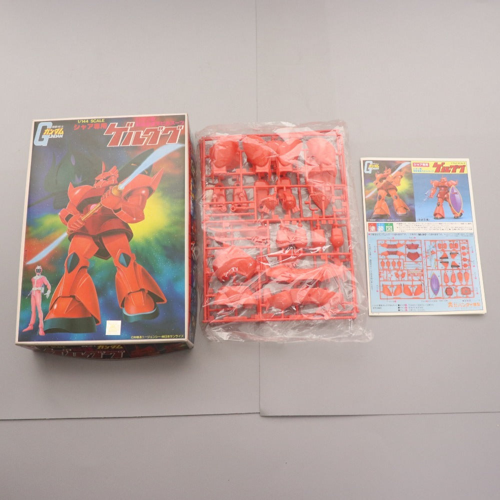 ■ 旧バンダイ 機動戦士ガンダム プラモデル 5点セット まとめ売り リックドム ゲルググ 等 バンザイマーク 1/144 箱付き 未組立 未使用