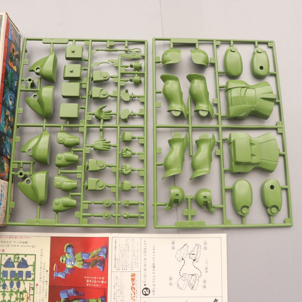■ 旧バンダイ 機動戦士ガンダム プラモデル 6点セット まとめ売り ベストメカコレクション ザク 等 バンザイ 1/144 箱付き 未組立 未使用