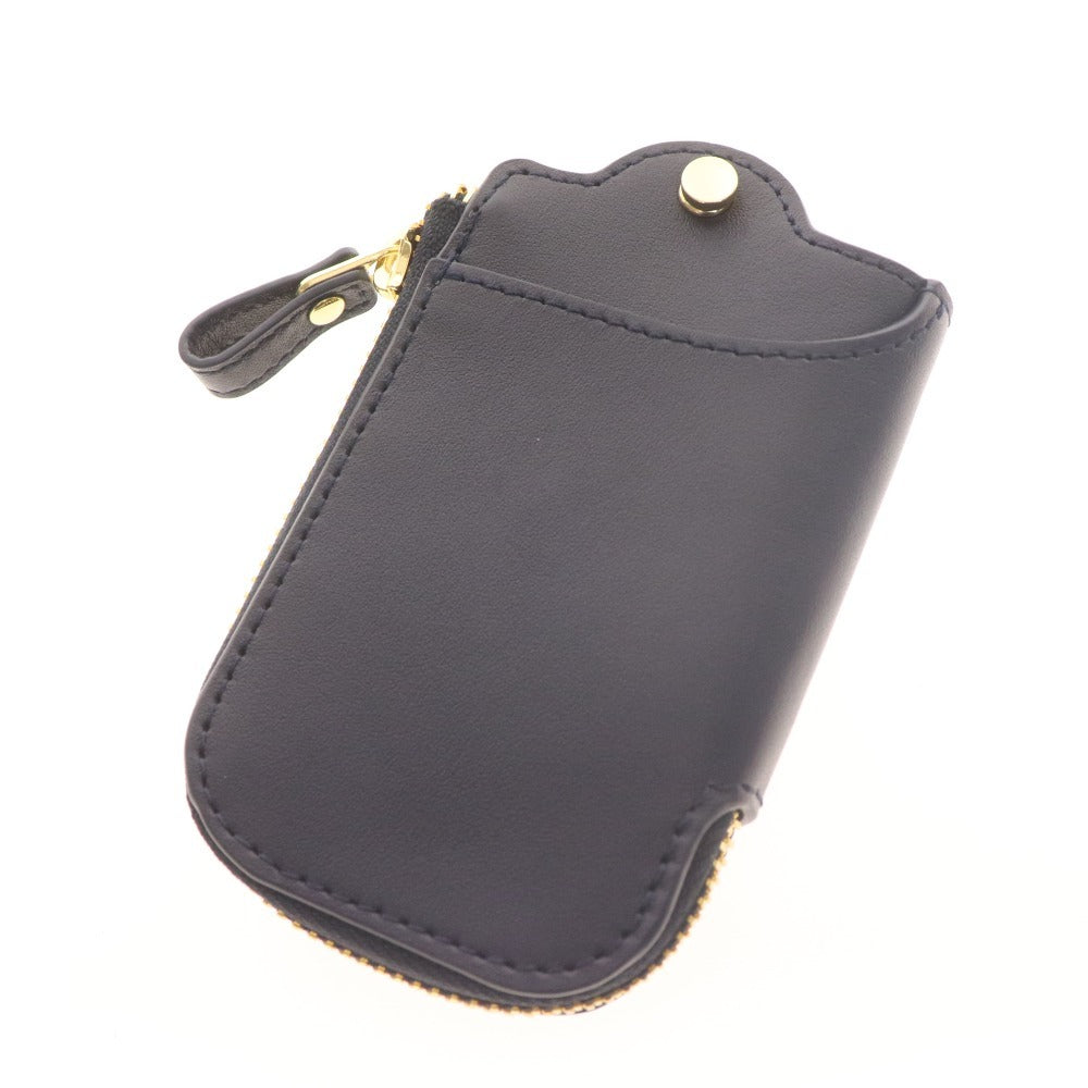 ■ MiraCosta Tokyo DisneySea Hotel Suite Room Exclusive Key Case Genuine Leather Navy Brown Accessories Included Unused