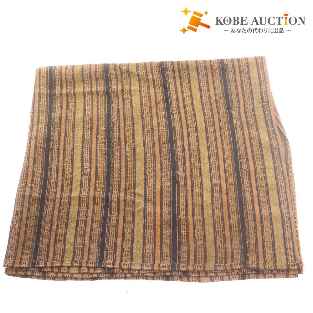 ■ ペルシア手織絨毯 カーペット ラグ キリム ウール100％ ハンドメイド レッド ブラウン ブルー タグ付き 未使用