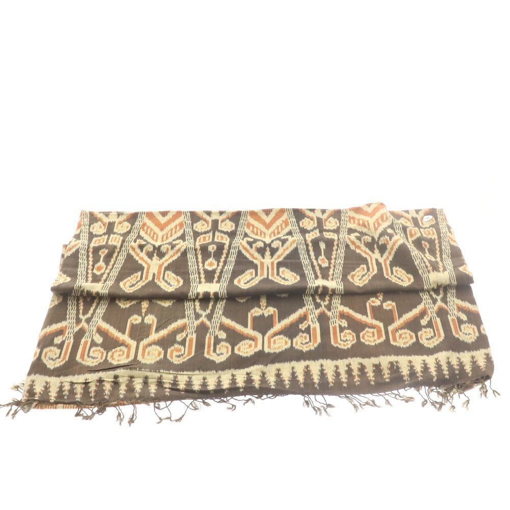 ■ Woven fabrics, cloth, bulk sale, 5-piece set, kilim, ikat, batik, etc., green