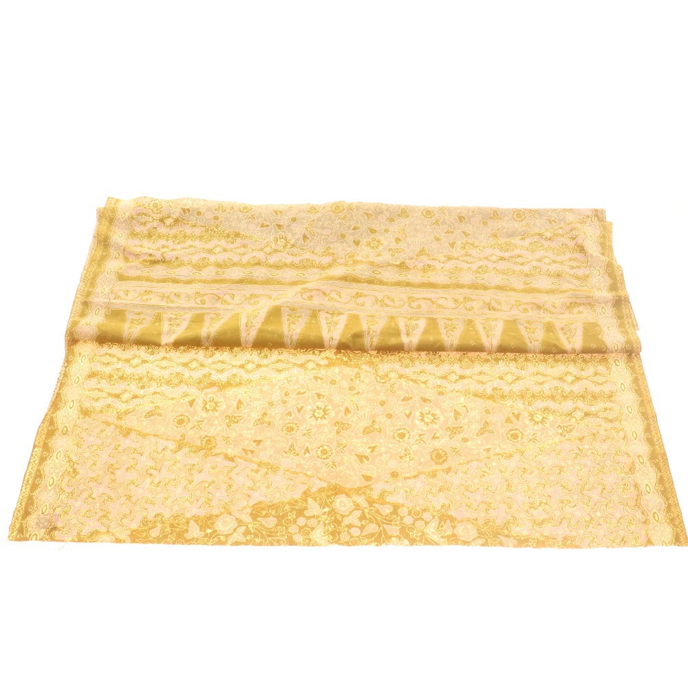 ■ Woven fabrics, cloth, bulk sale, 5-piece set, kilim, ikat, batik, etc., green