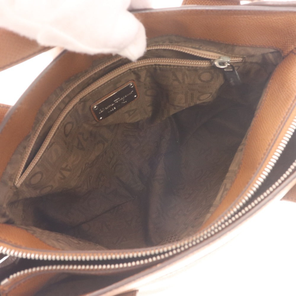 ■ サルヴァトーレフェラガモ ショルダーバッグ ハンドバッグ 鞄 レザー メンズ レディース ブラウン