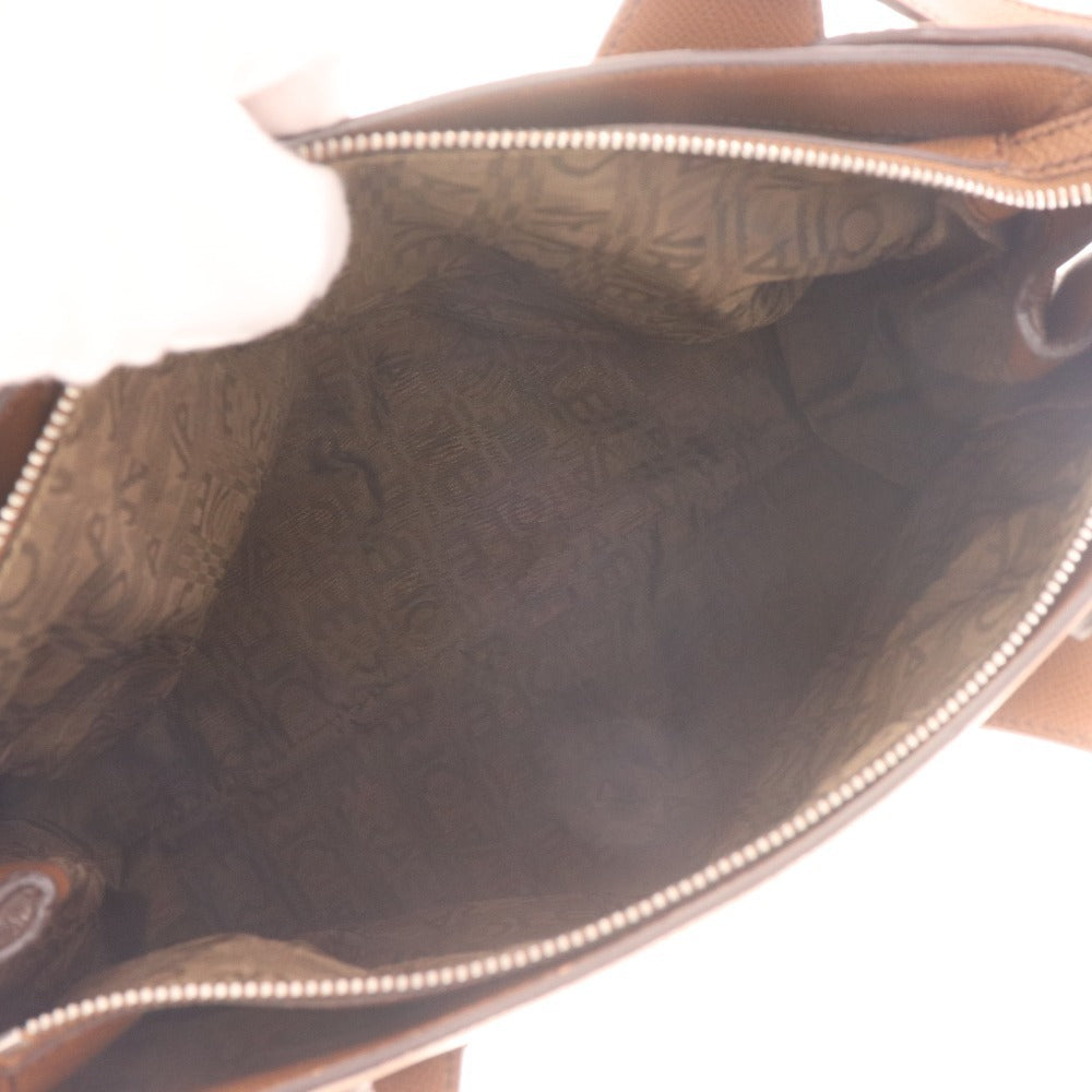 ■ サルヴァトーレフェラガモ ショルダーバッグ ハンドバッグ 鞄 レザー メンズ レディース ブラウン