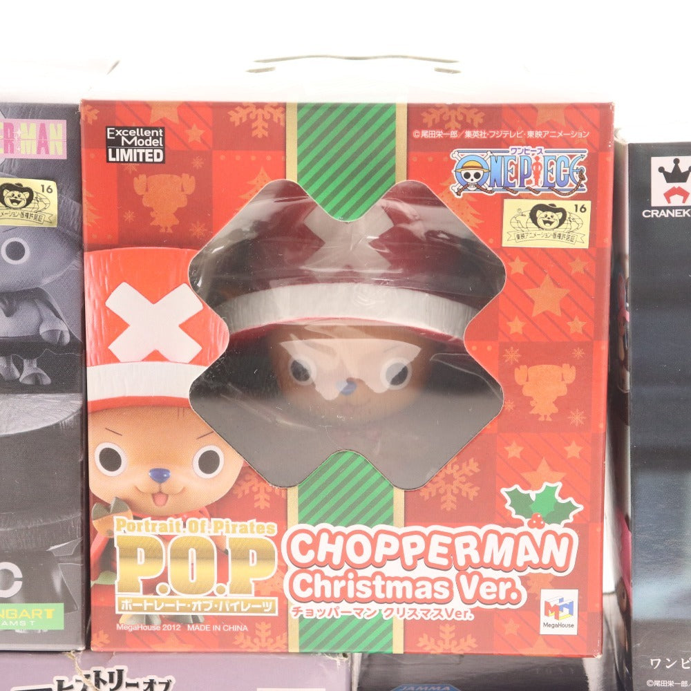 ■ ワンピース フィギュア6点セット まとめ売りバンプレスト メガハウス チョッパーマン 造形王決定戦 グランドライン 等 未使用含む