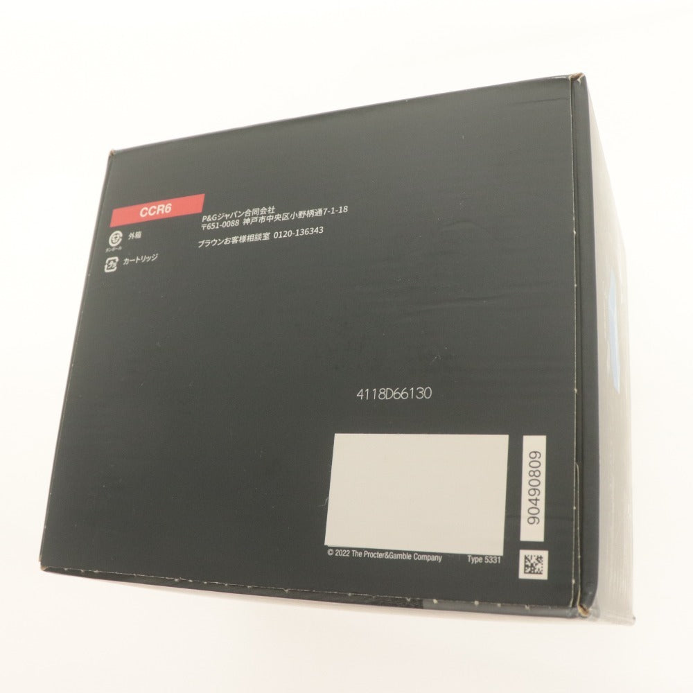 ■ ブラウン 3in1 シェーバー洗浄液 システム専用洗浄液カートリッジ CCR6 6個入り 箱付き 未開封 未使用