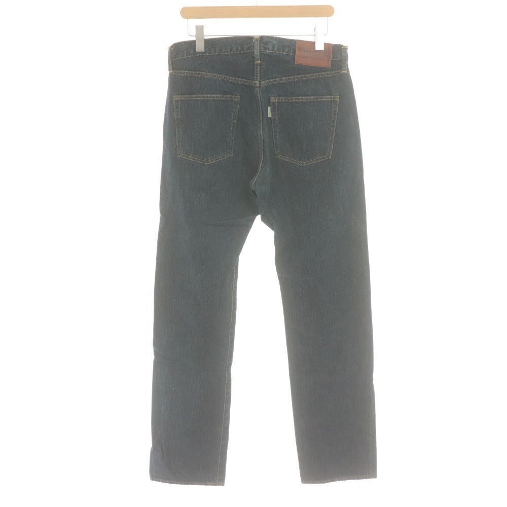 ■ Papas Plus Denim Jeans D0418FP 106 Selvedge Bottoms Men's LL Navy Indigo