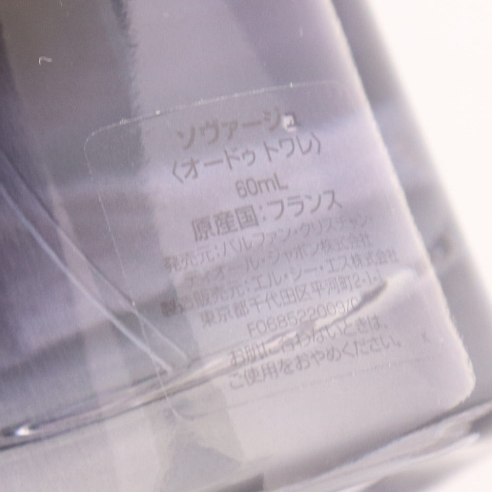 ■ ディオール 香水 SAUVAGE ソヴァージュ フレグランス 60ml ブラック