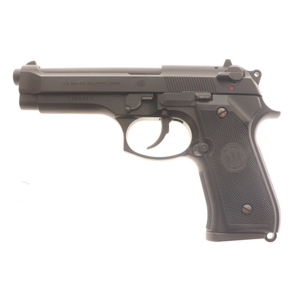 ■ Tokyo Marui Gas Gun M92F Military Model ASGK Engraved Toy Gun with Accessories